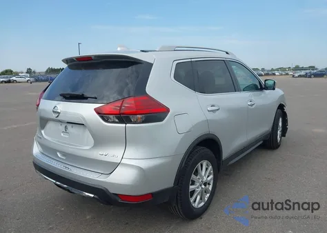 2017 Nissan Rogue Sv z USA, uszkodzony, nr VIN 5N1AT2MV0HC749173